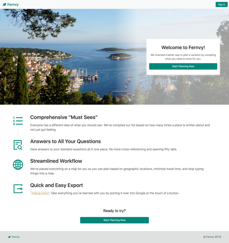 Landing Page Landing Page